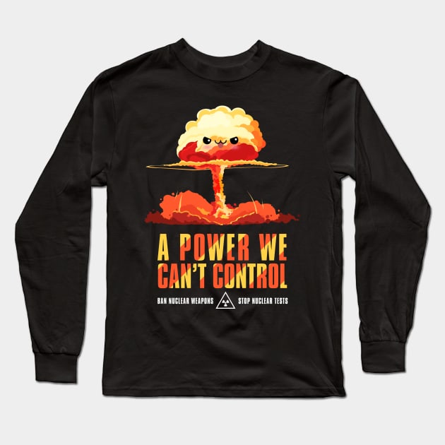 Nuclear awareness Long Sleeve T-Shirt by teresacold